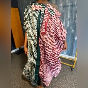 Red and Blue African MooMoo